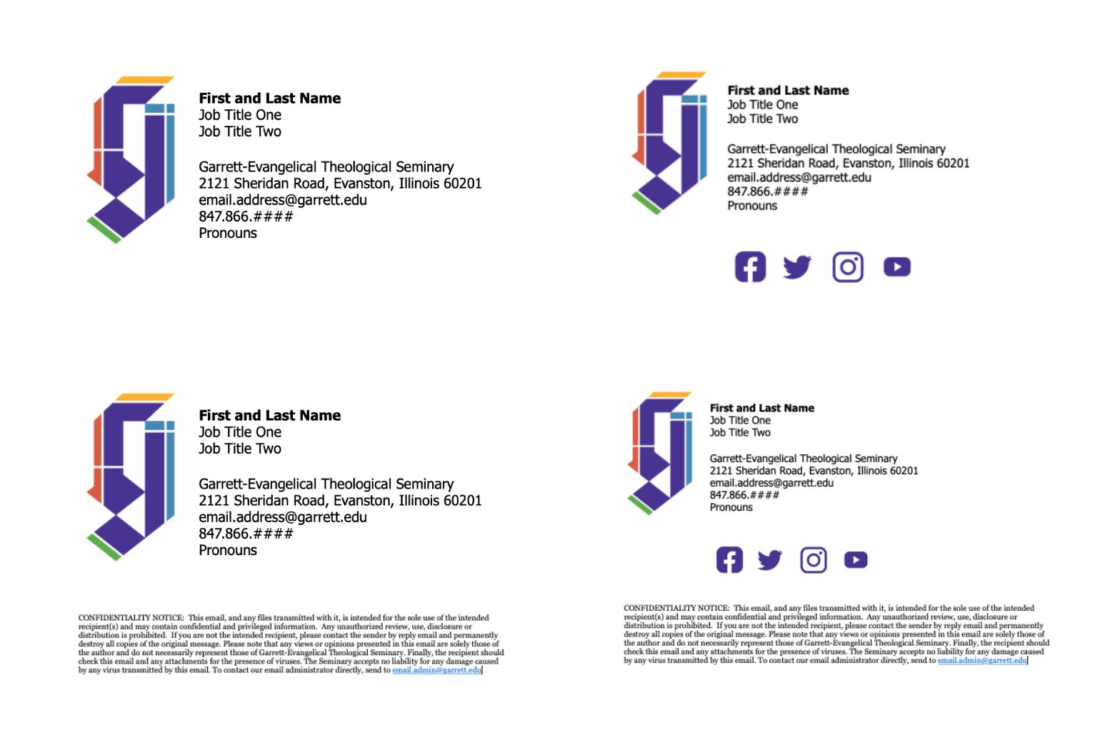 Email Signature Samples